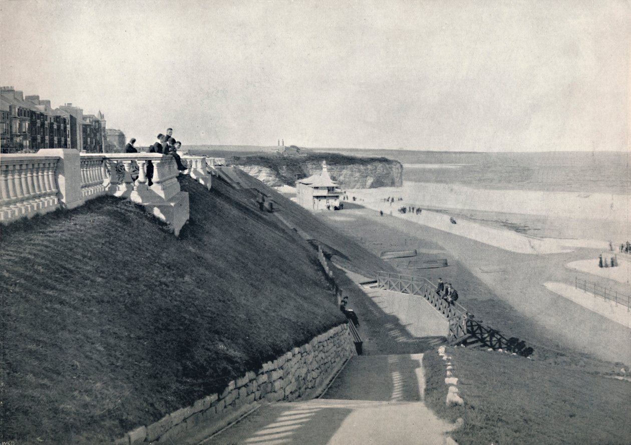Roker - The Beach, from the Terrace, 1895 od Unbekannt