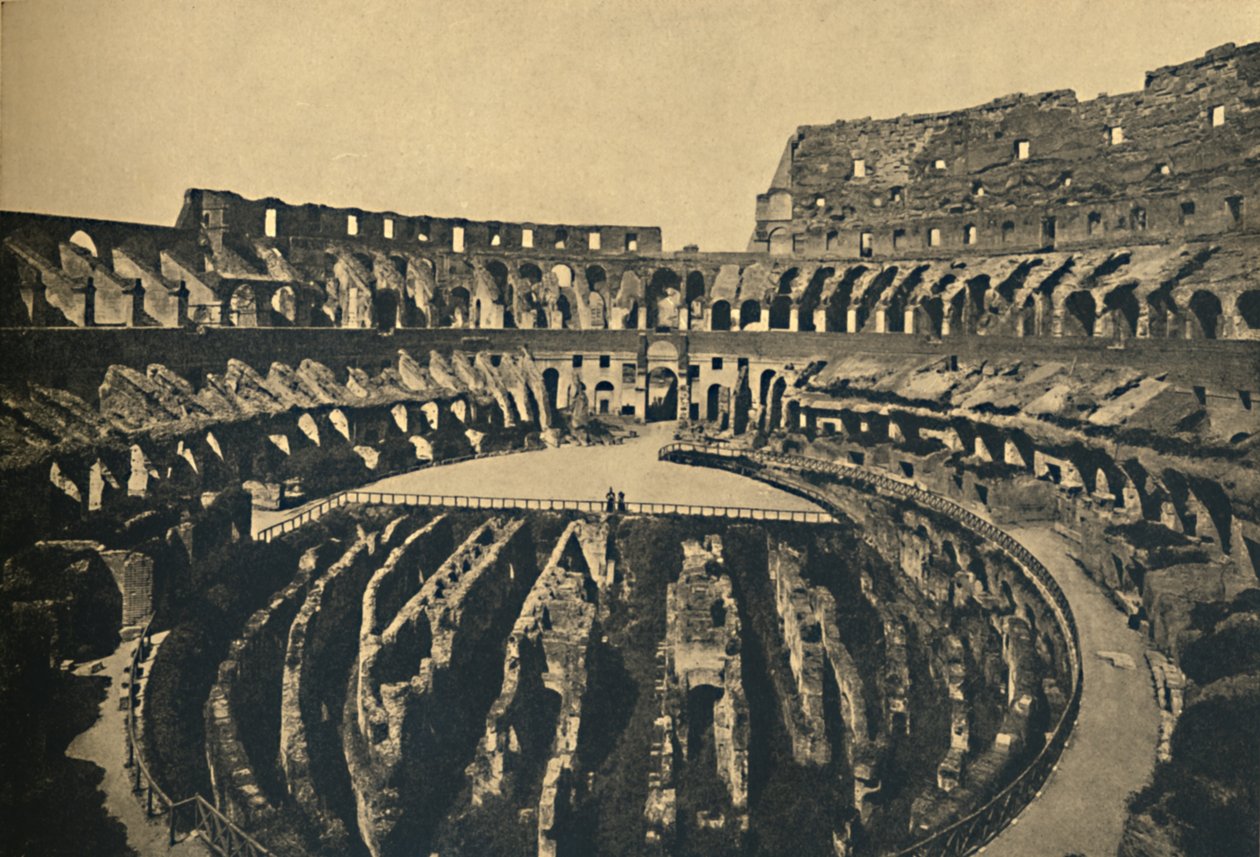 Řím - Flavienov amfiteátr, 1910. od Unbekannt