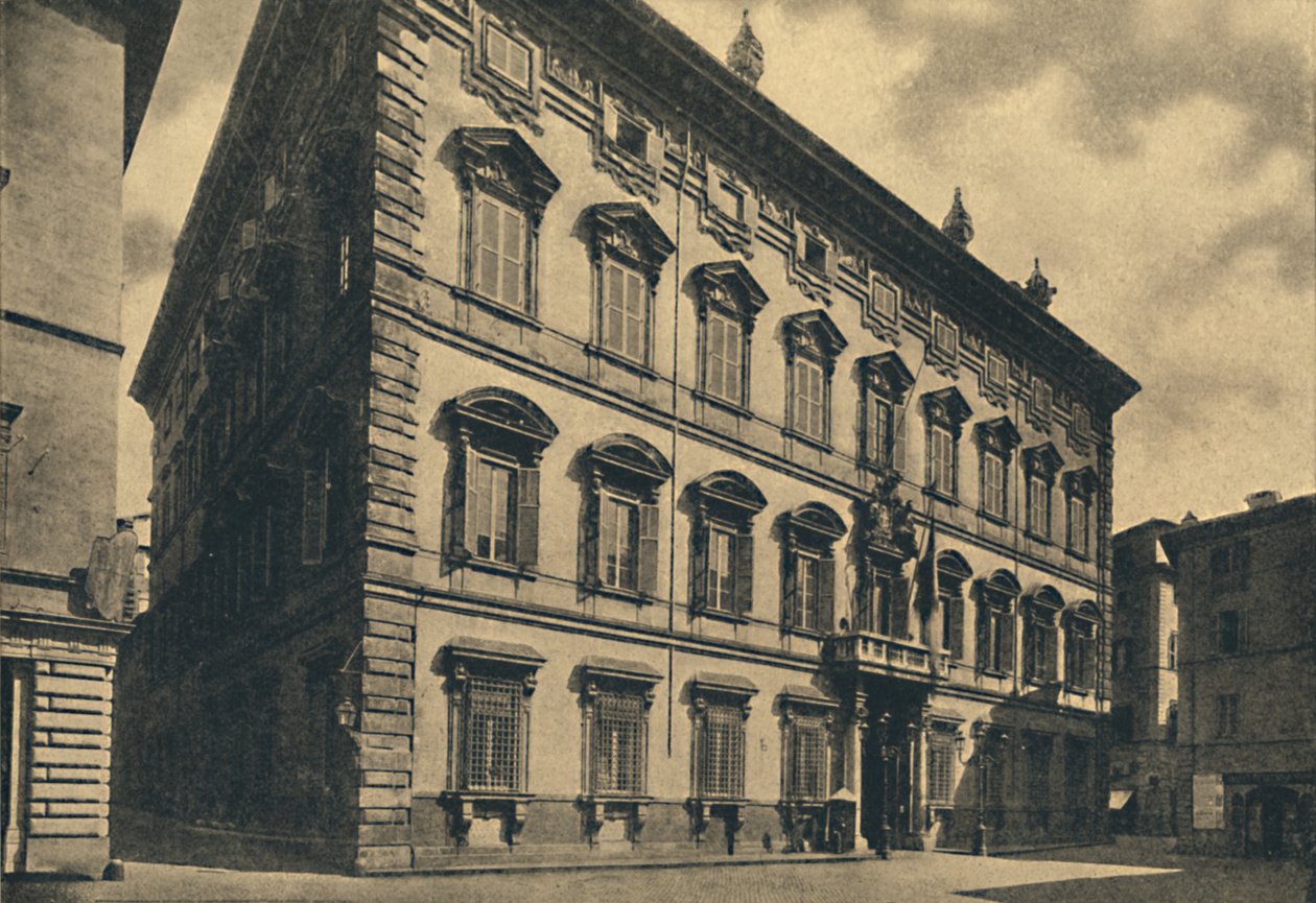 Roma - palác Senátu, 1910 od Unbekannt