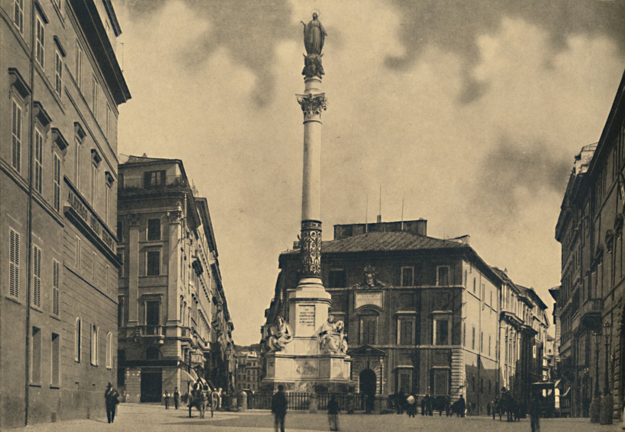 Řím – Španělské schody, 1910 od Unbekannt