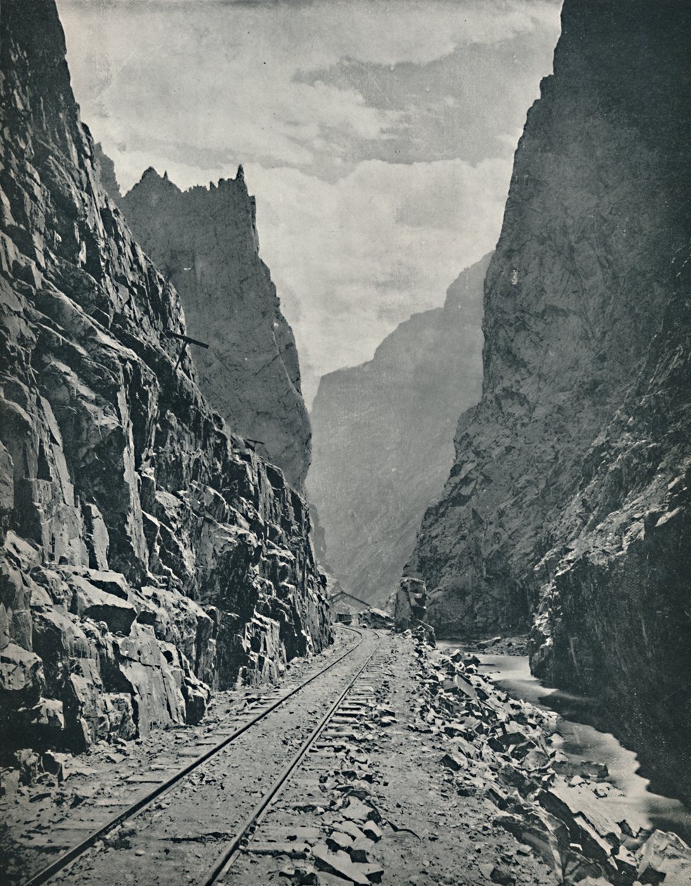 Royal Gorge of the Arkansas, c1897. od Unbekannt