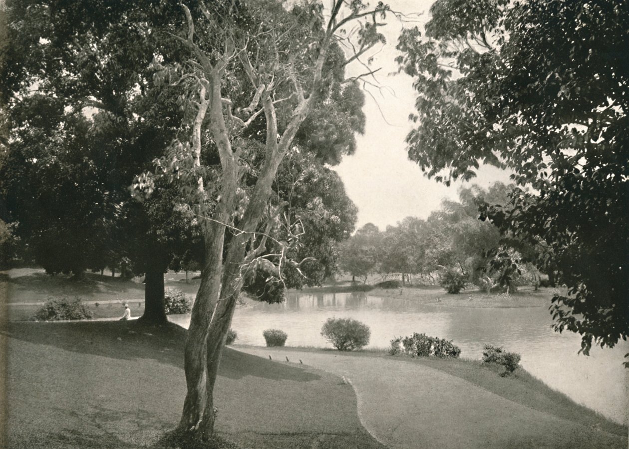 Royal Lakes, Rangún, 1900. od Unbekannt
