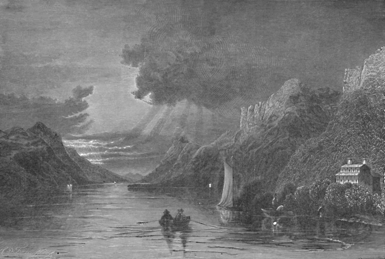 Bod sobotního dne, Lake George, 1883 od Unbekannt