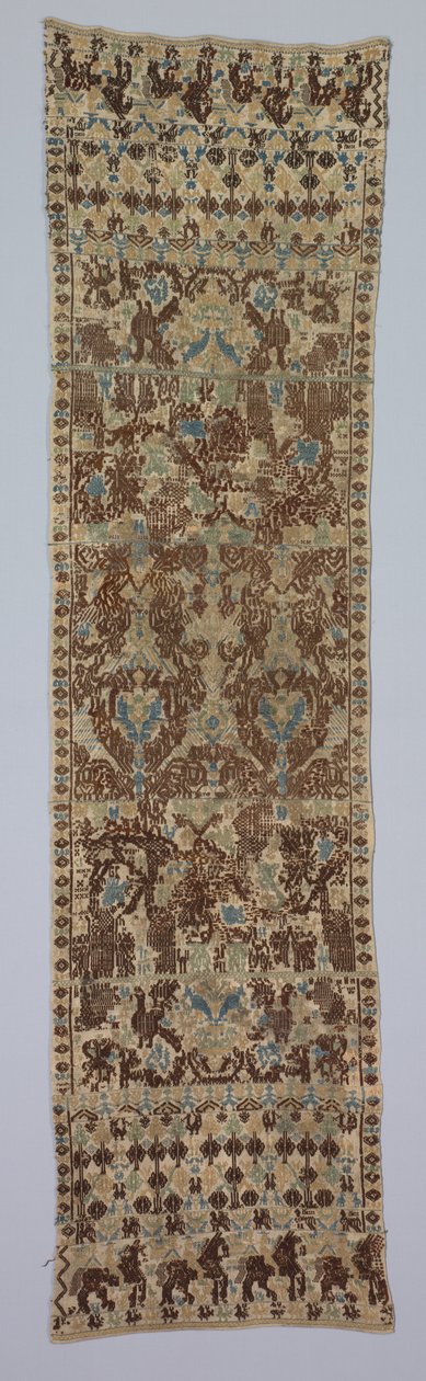 Tkanina na sedlo, 1700s. od Unbekannt