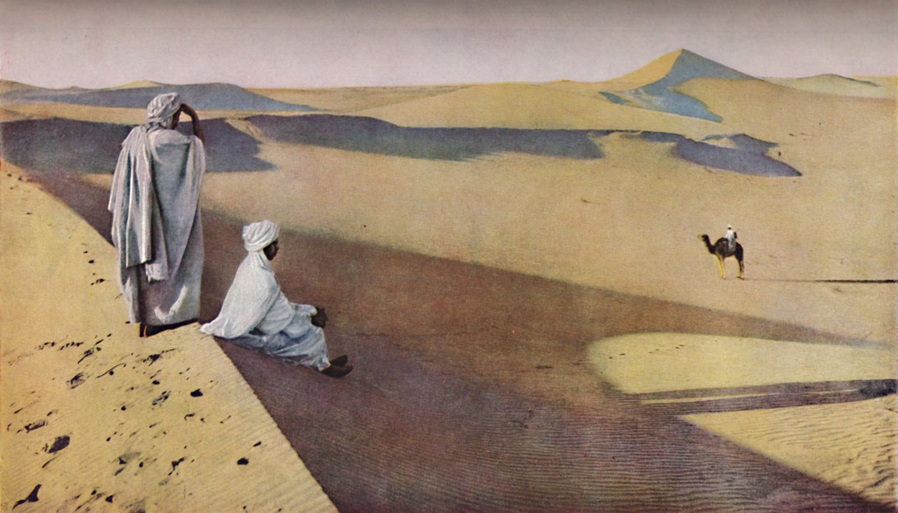 Sahara, třicátá léta 20. století od Unbekannt