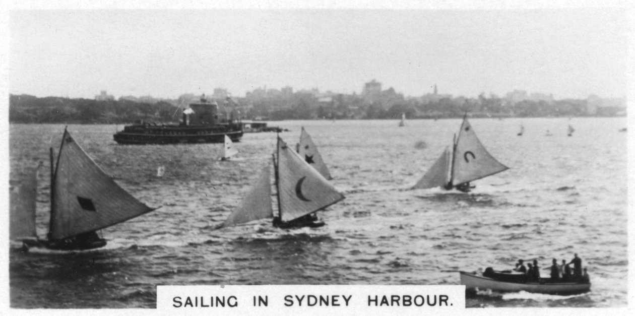 Plavba v Sydney Harbour, Austrálie, 1928 od Unbekannt