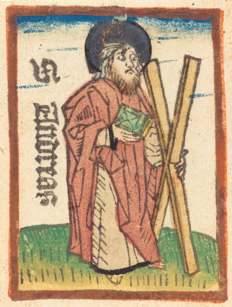 Svatý Ondřej, c. 1480. od Unbekannt