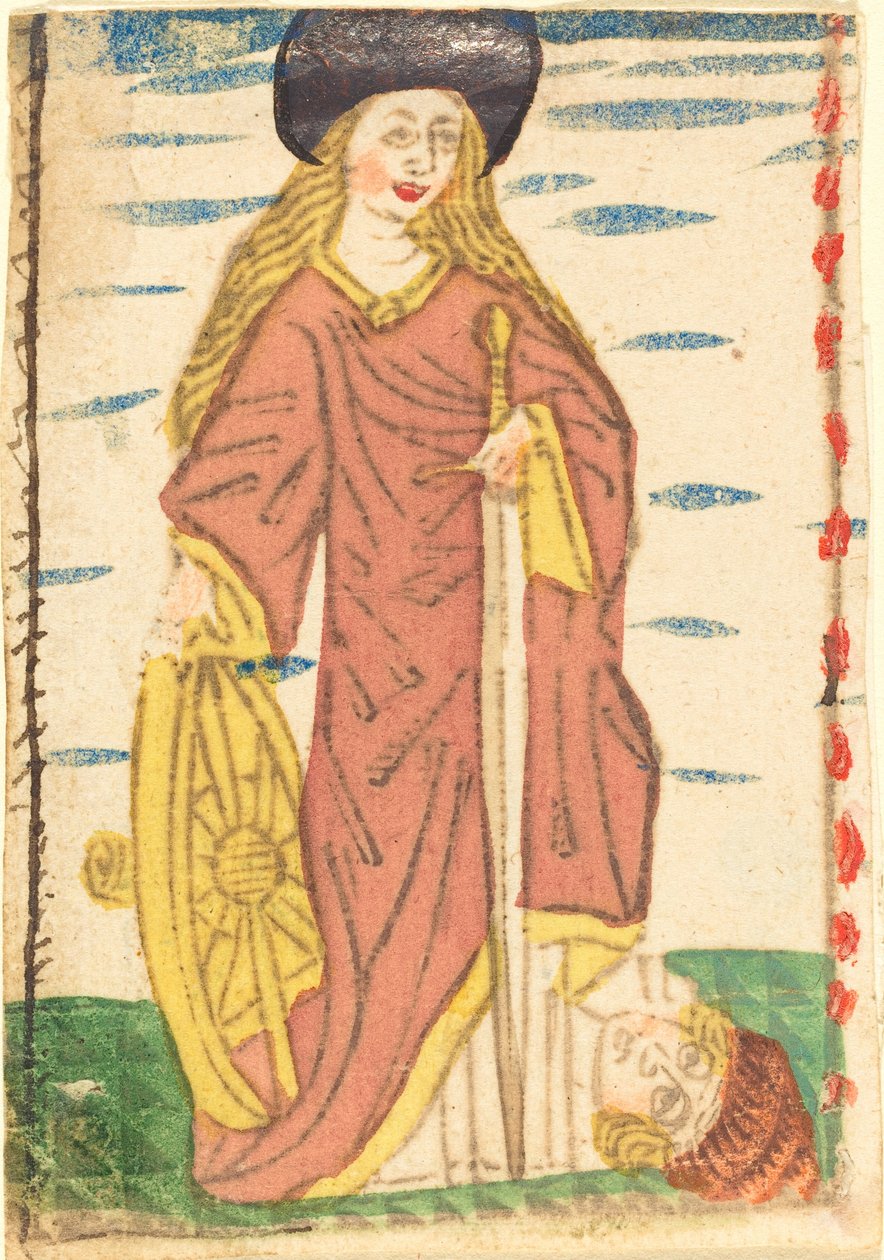 Svatá Kateřina Alexandrijská, 14601470. od Unbekannt