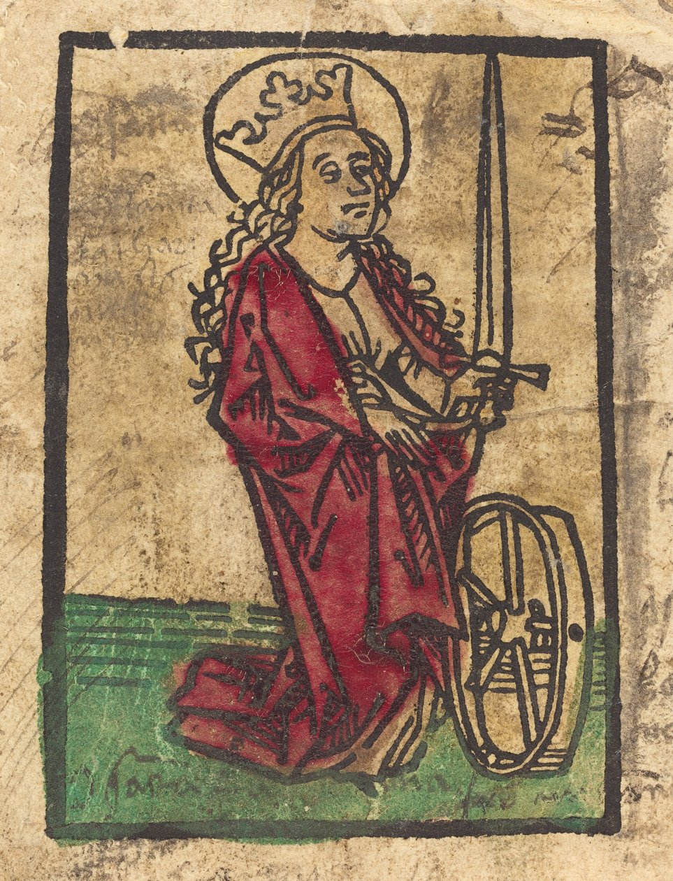 Svatá Kateřina Alexandrijská, 14751485. od Unbekannt