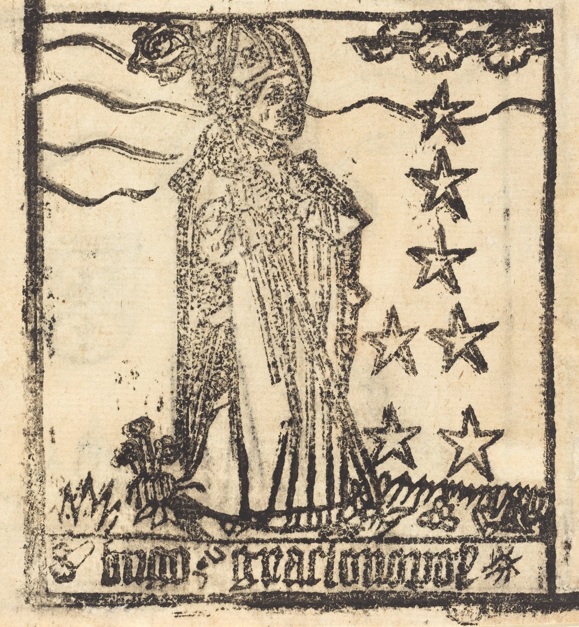 Svatý Hugo z Grenoblu, pravděpodobně 14601480. od Unbekannt