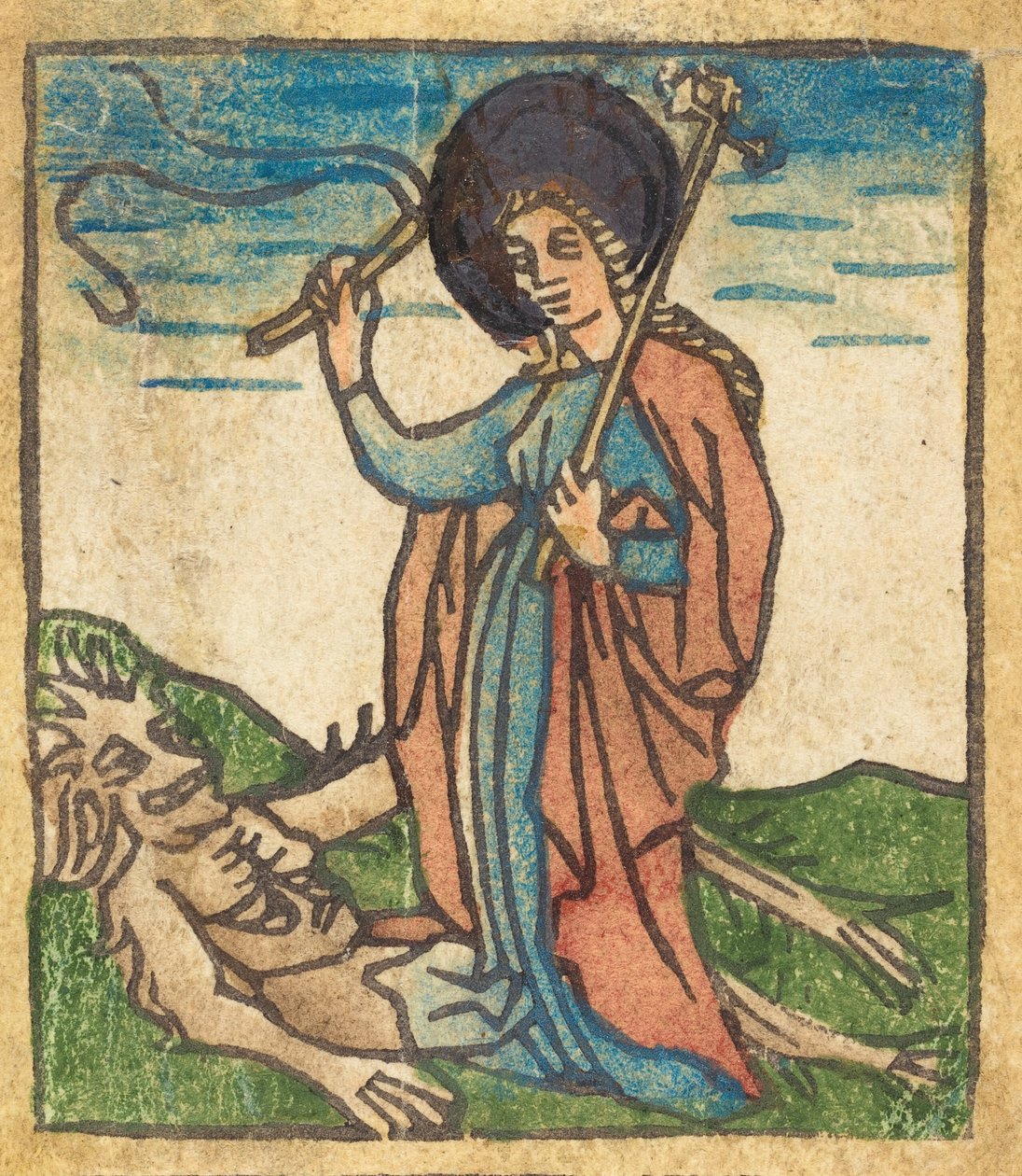 Svatá Juliana, c. 1460. od Unbekannt