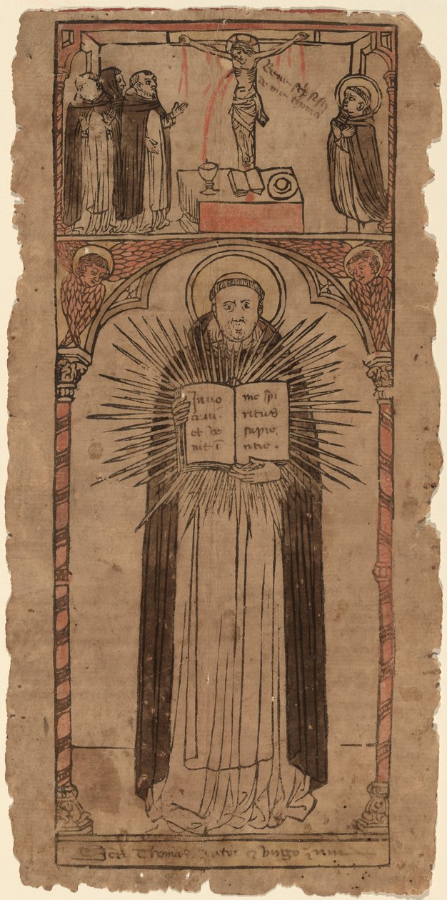 Svatý Tomáš Akvinský, c. 1450. od Unbekannt