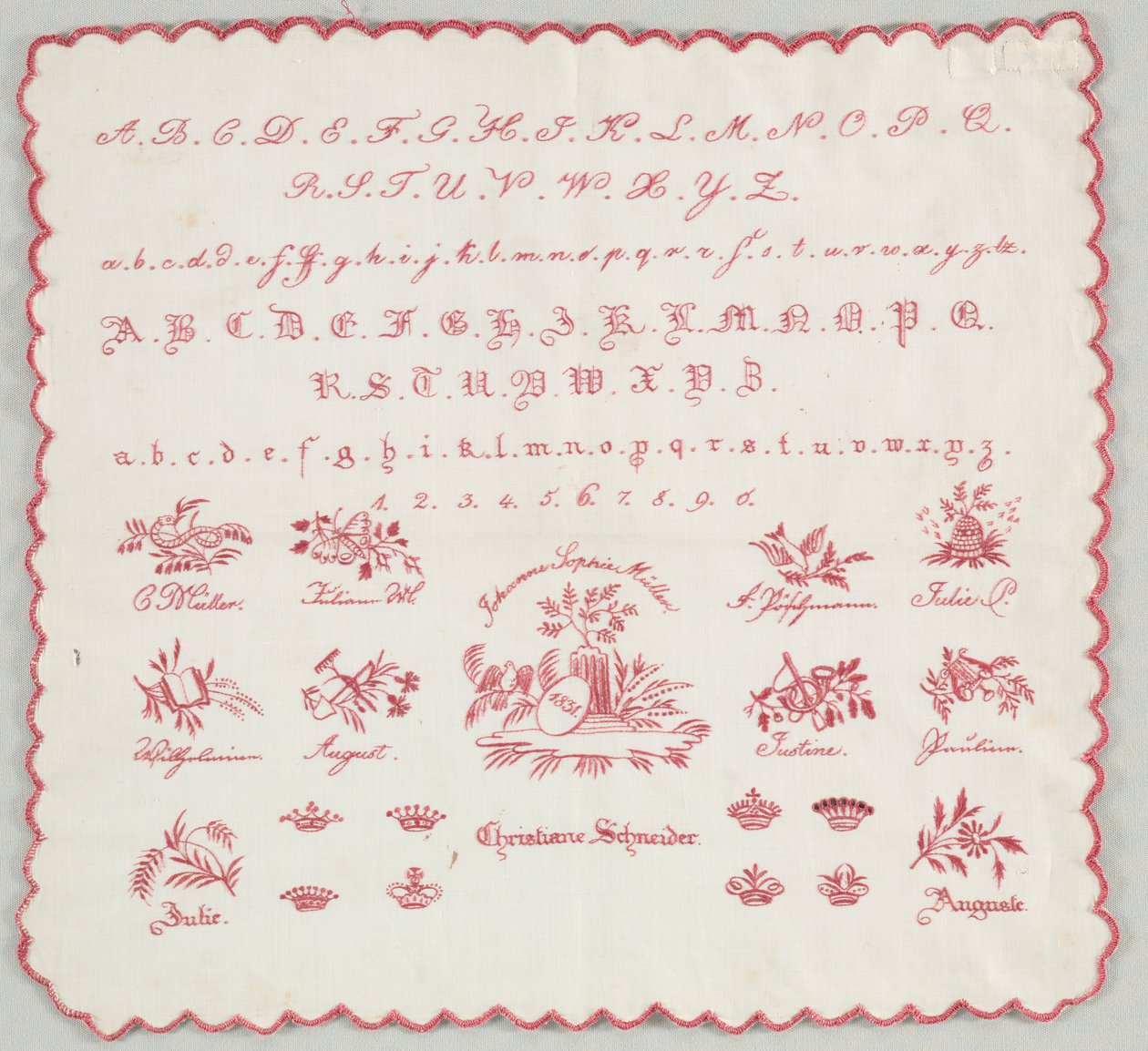 Vzorník, 1831. od Unbekannt