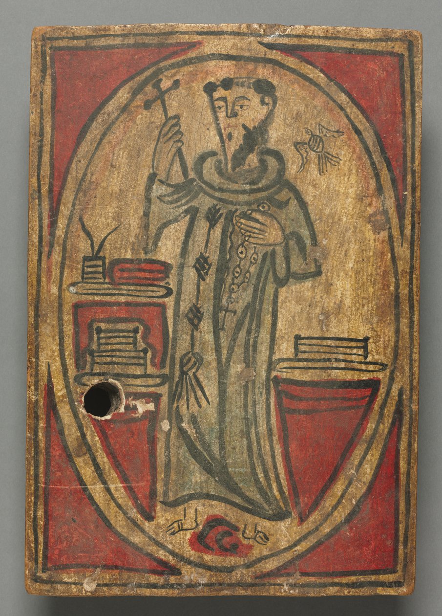 San Francisco de Assisi: Santo de Retablo, 1600-1700. od Unbekannt