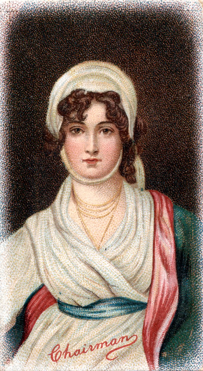 Sarah Siddons, anglická tragická herečka 18. století od Unbekannt