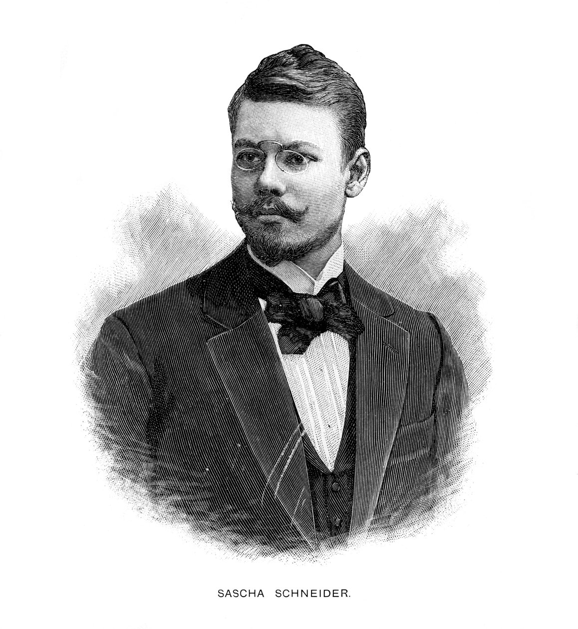Sascha Schneider, německý malíř a grafik, 1899 od Unbekannt