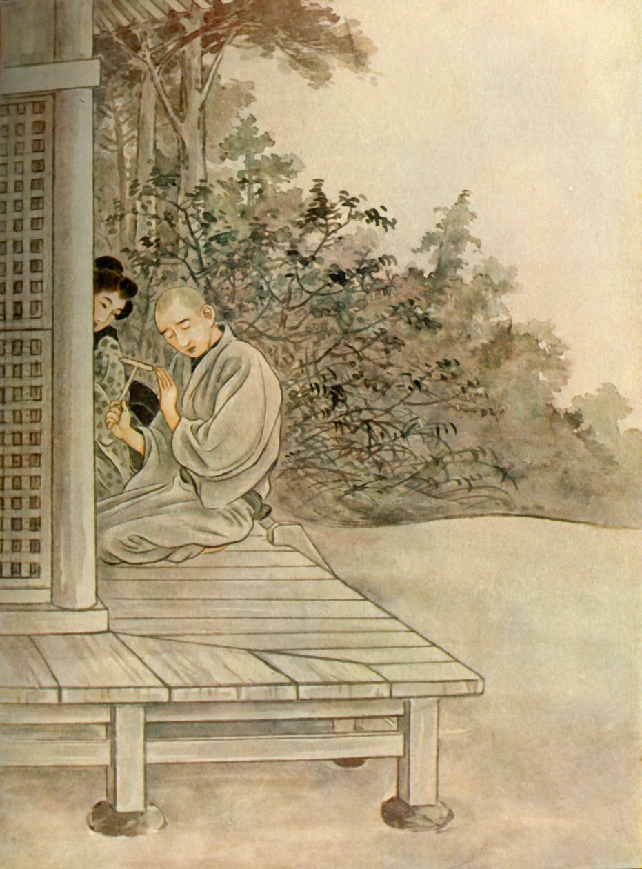 Sawaichi...repeated the Buddhist invocation: Namu Amida Butsu, 1919. od Unbekannt