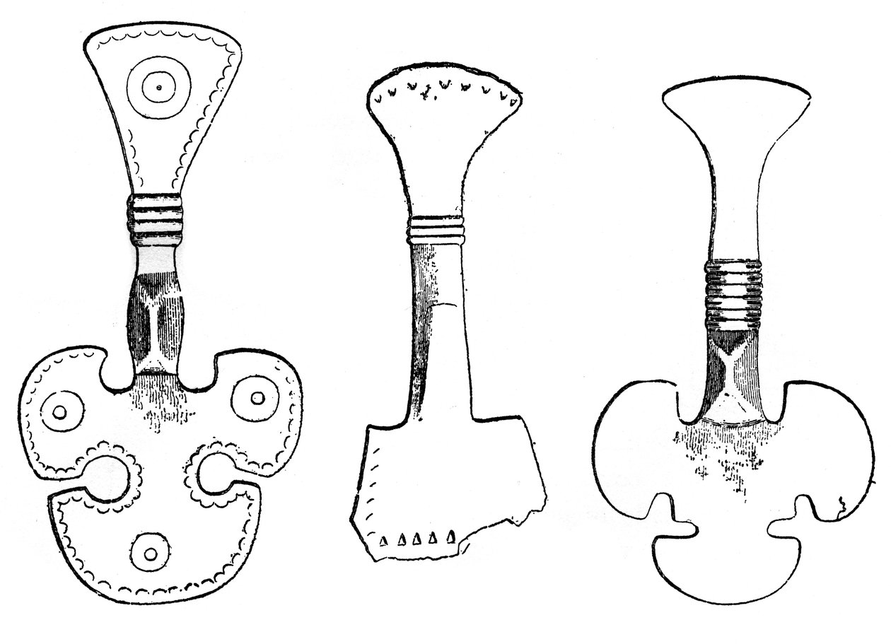 Saxon fibulae, 1910 od Unbekannt
