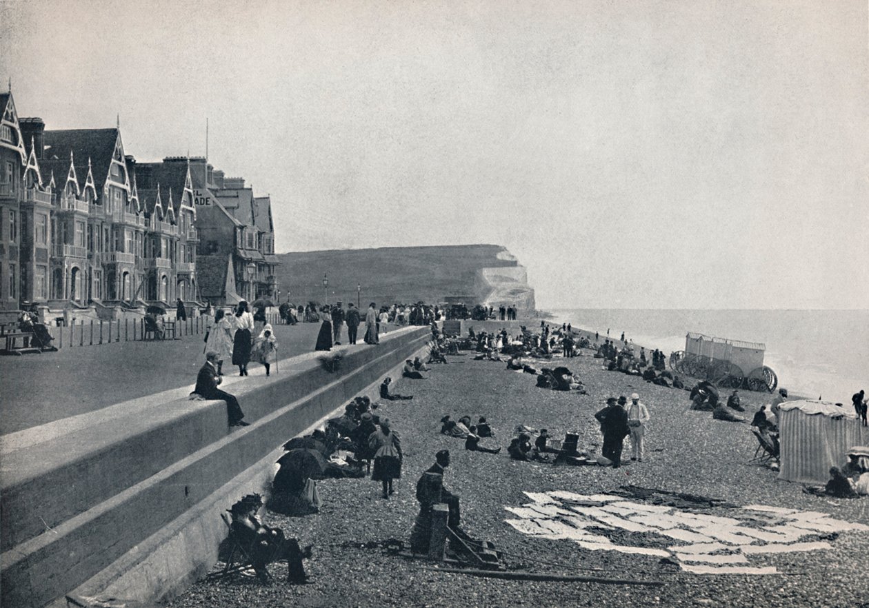 Seaford - The Parade, 1895 od Unbekannt