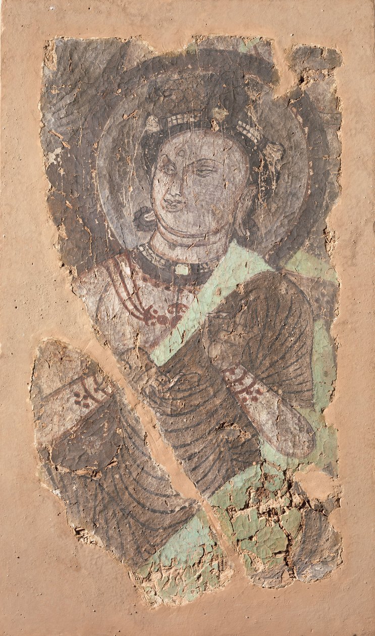 Sedící bódhisattva, ca. 6.-7. století. od Unbekannt