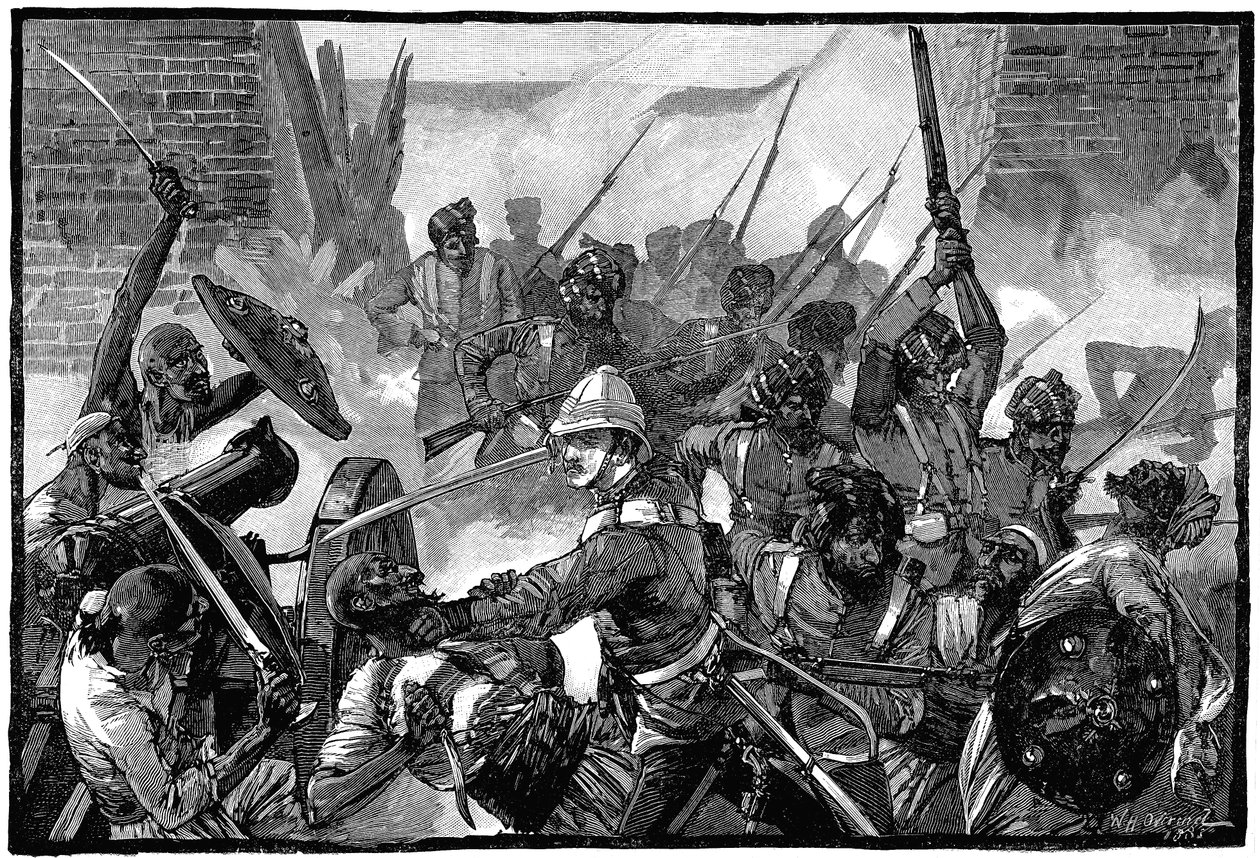 Druhá anglo-afghánská válka 1878-1880, c1885 od Unbekannt