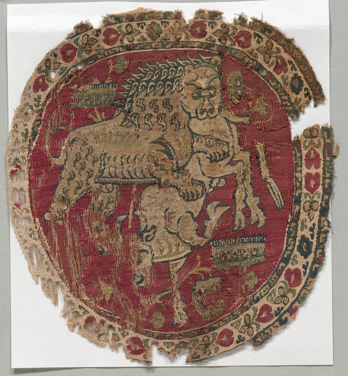 Segmentum z tuniky, 750-799. od Unbekannt