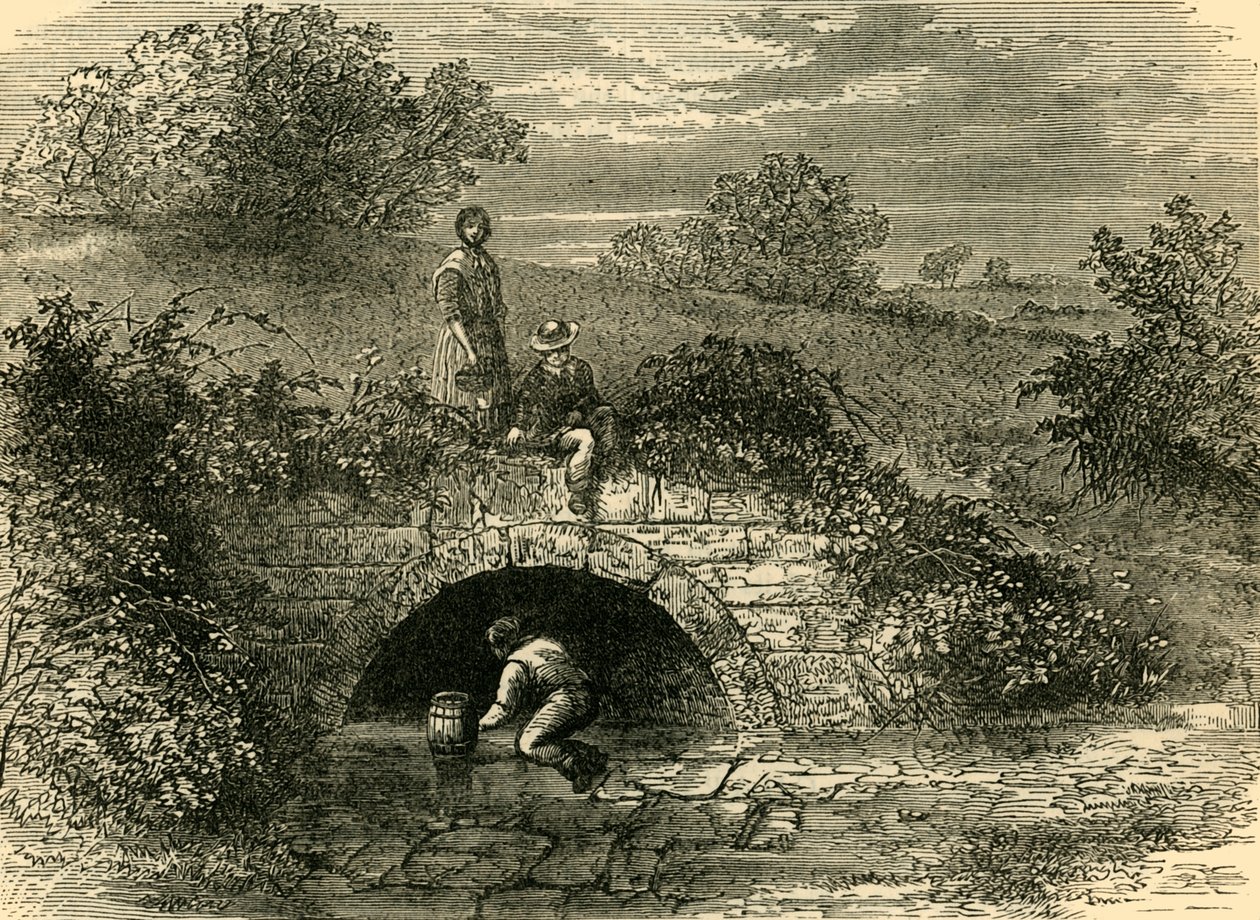 Shepherds Well v roce 1820, c1876. od Unbekannt