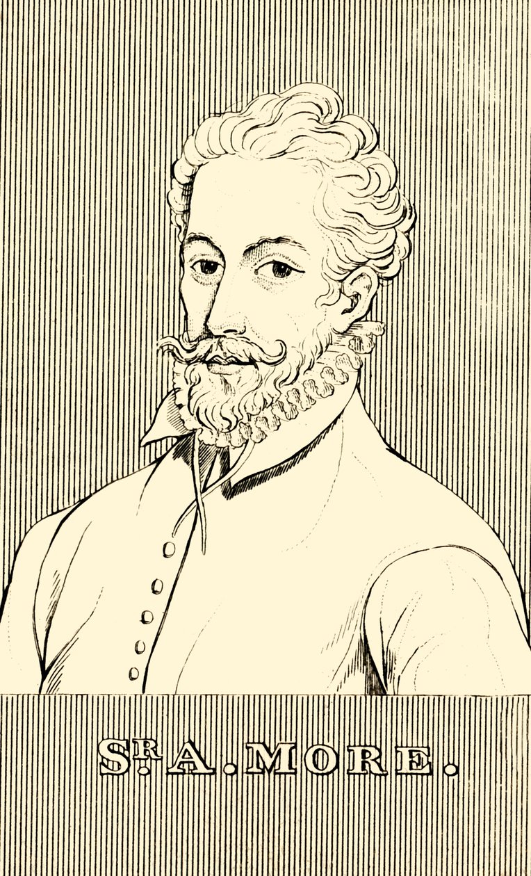 Sir A. More, c1517-1577, 1830. od Unbekannt