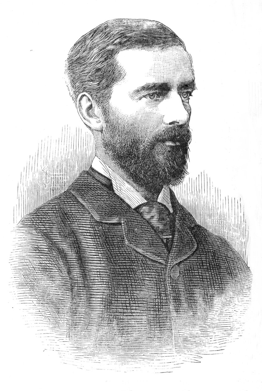 Sir E. B. Malet, c1882-85 od Unbekannt
