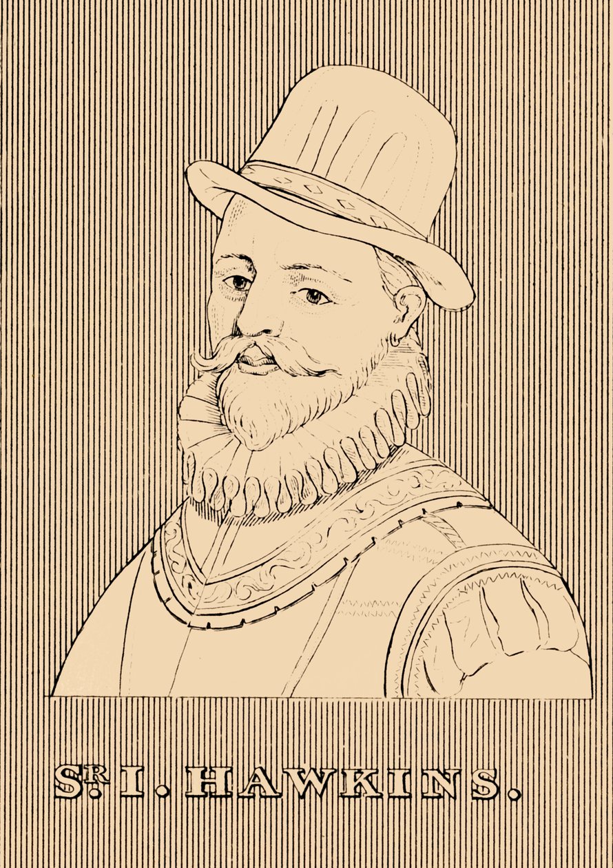 Sir I. Hawkins, 1532-1595, 1830. od Unbekannt