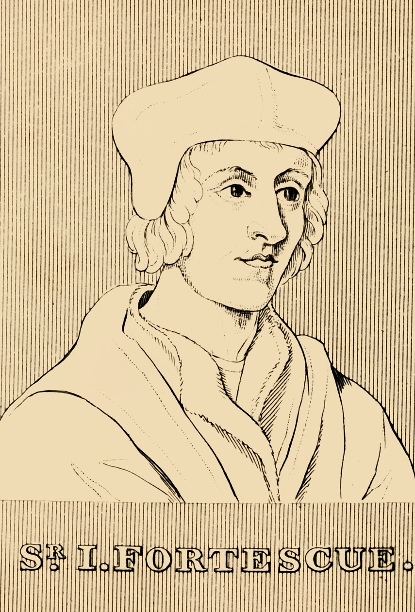 Sir J. Fortescue, c1394-1479, 1830. od Unbekannt