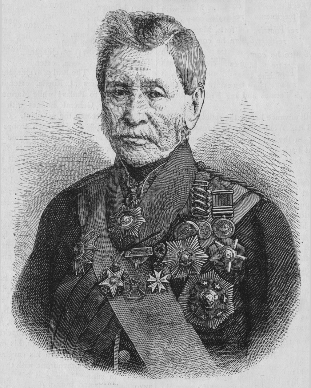 Sir John Burgoyne, c1880 od Unbekannt