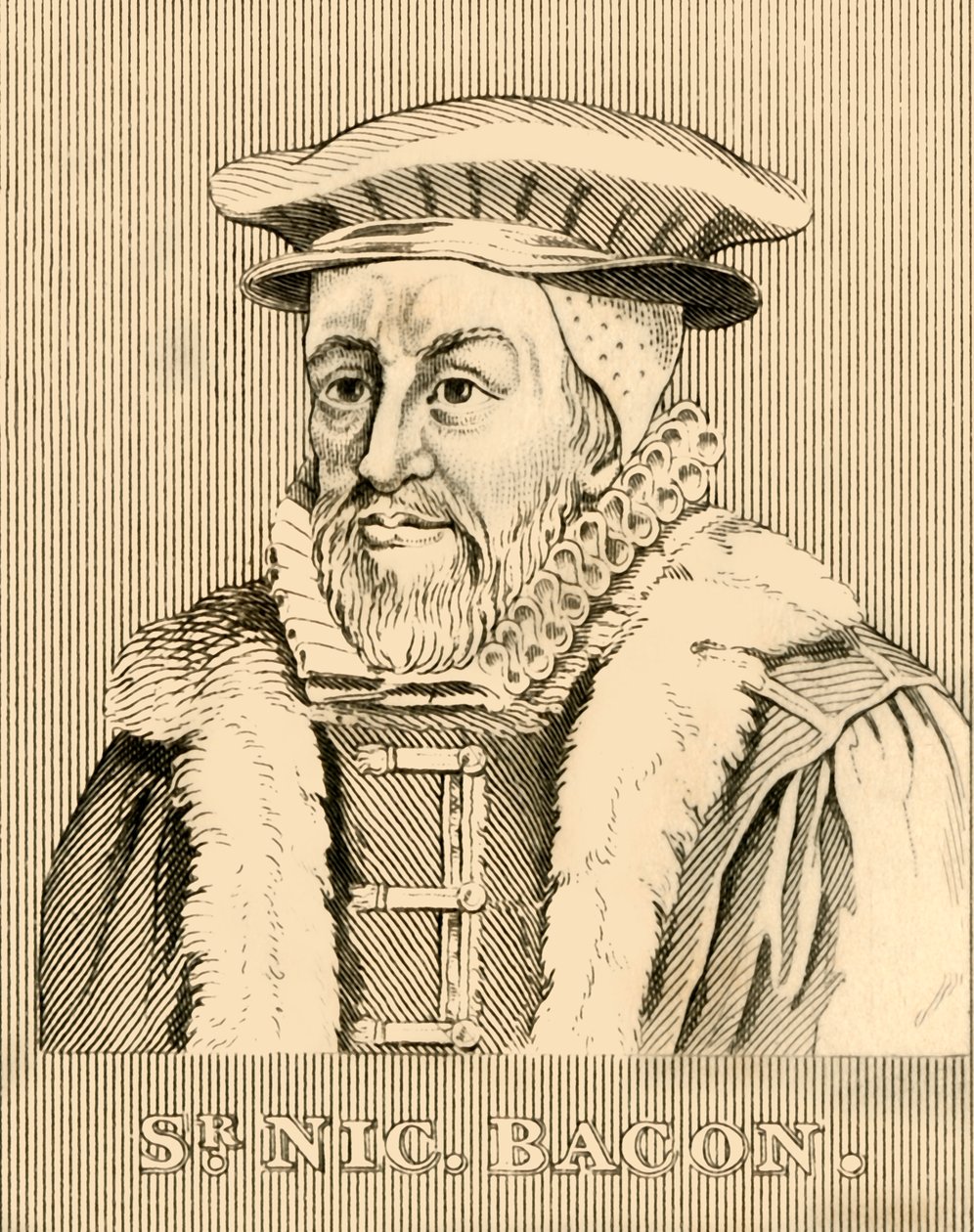 Sir Nicholas Bacon, 1510-1579, 1830. od Unbekannt