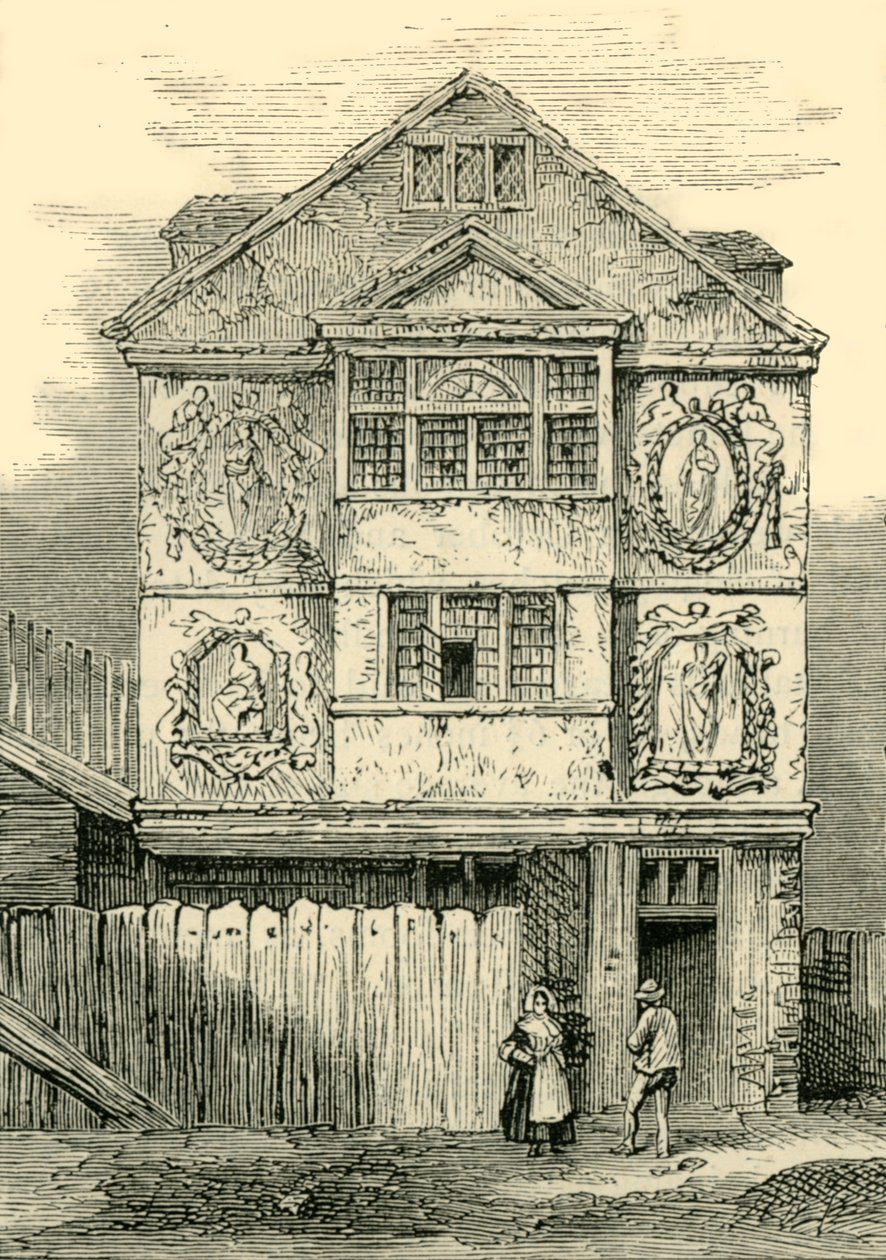 Sir Paul Pindars Lodge, 1791, c1872. od Unbekannt