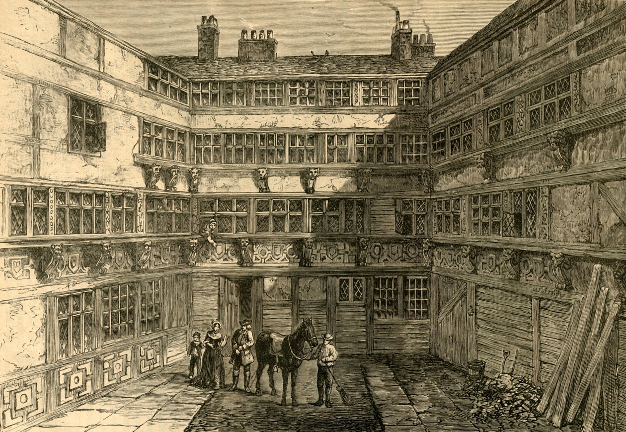 Sir R. Whittingtons House, Crutched Friars, 1803, 1897. od Unbekannt