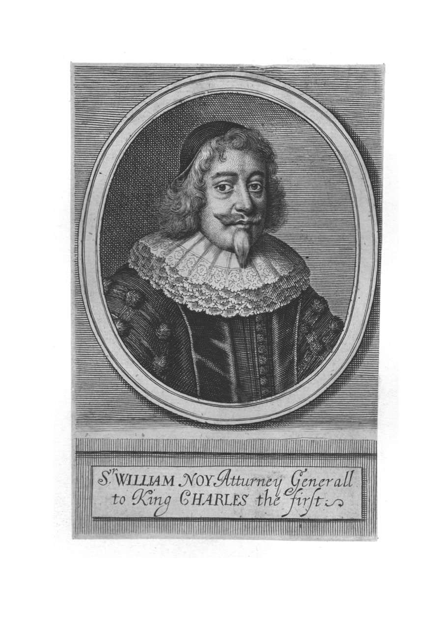 Sir William Noy. od Unbekannt