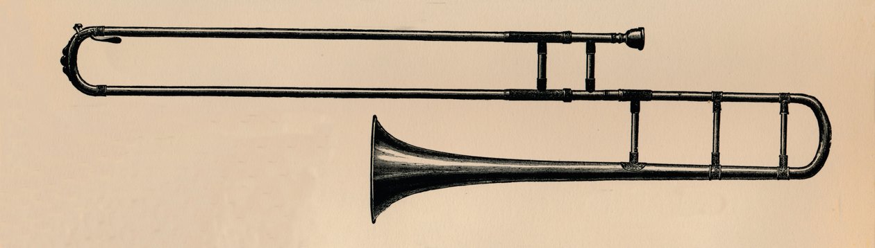 Skluzavka pozoun, 1895. od Unbekannt