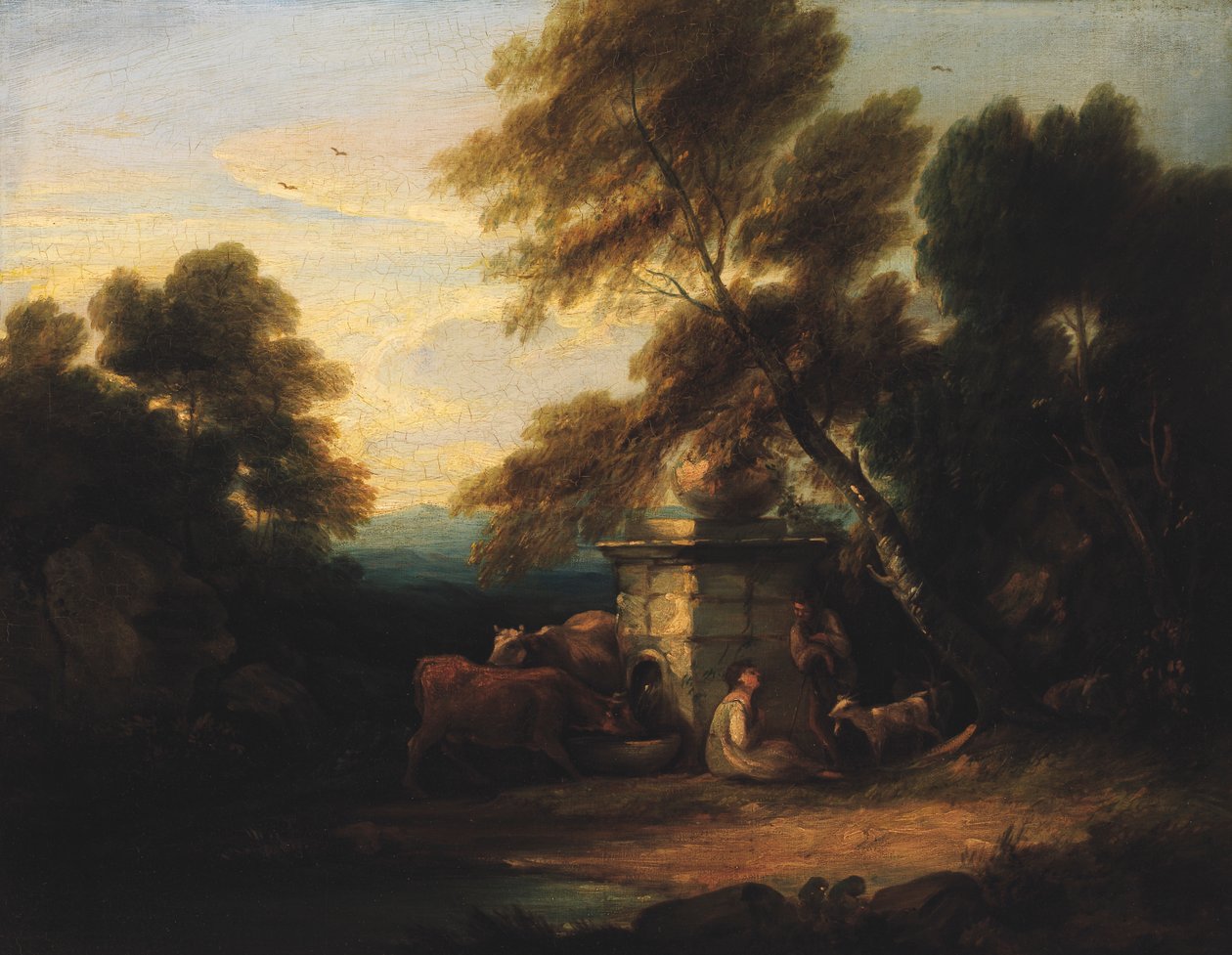 Malá krajina, ca. 1750-1800. od Unbekannt