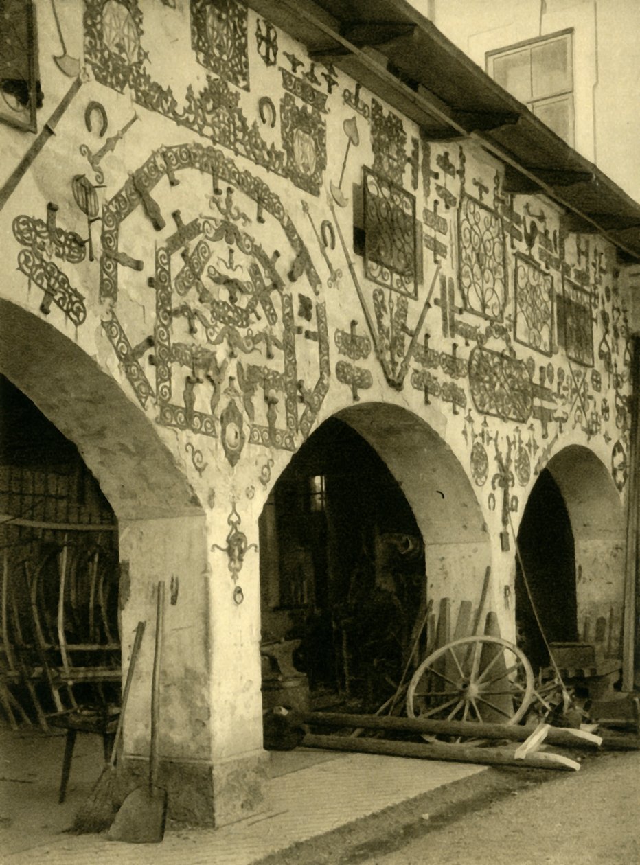 Kovárna v opatství Admont, Rakousko, c1935. od Unbekannt