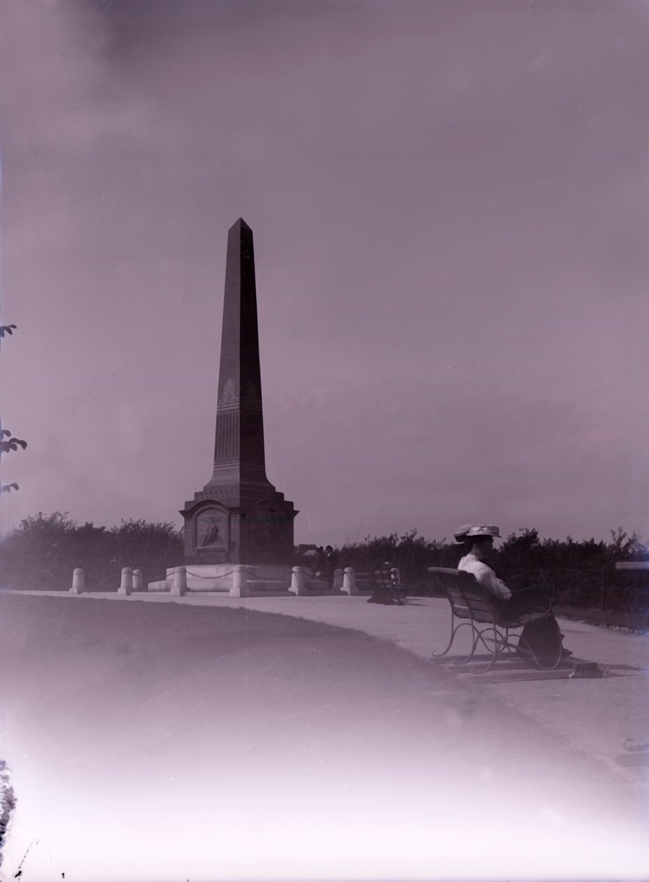Jihoafrický válečný památník, Plymouth, Devon, c1910. od Unbekannt