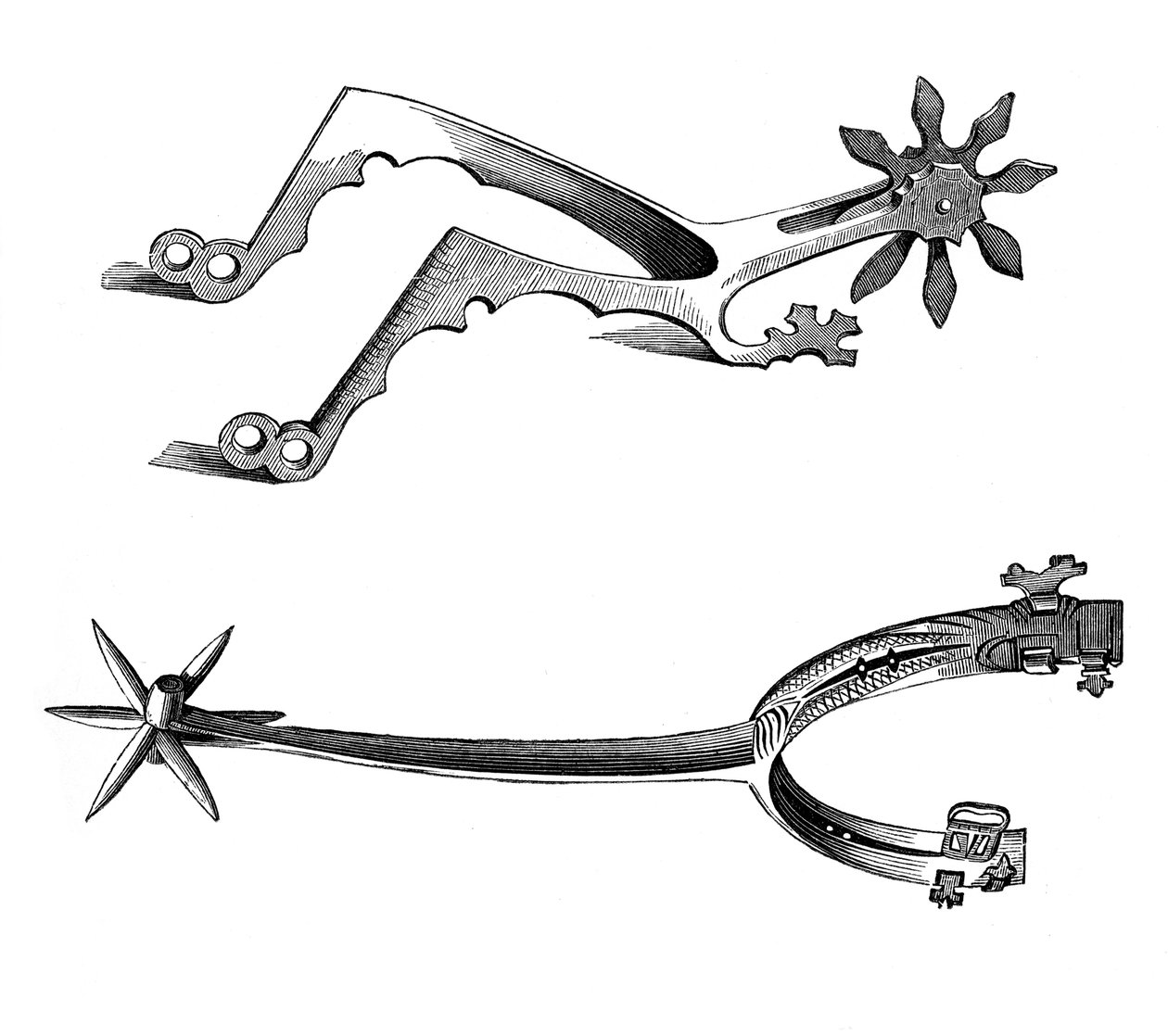 Spurs, 13.-16. století, 1870 od Unbekannt
