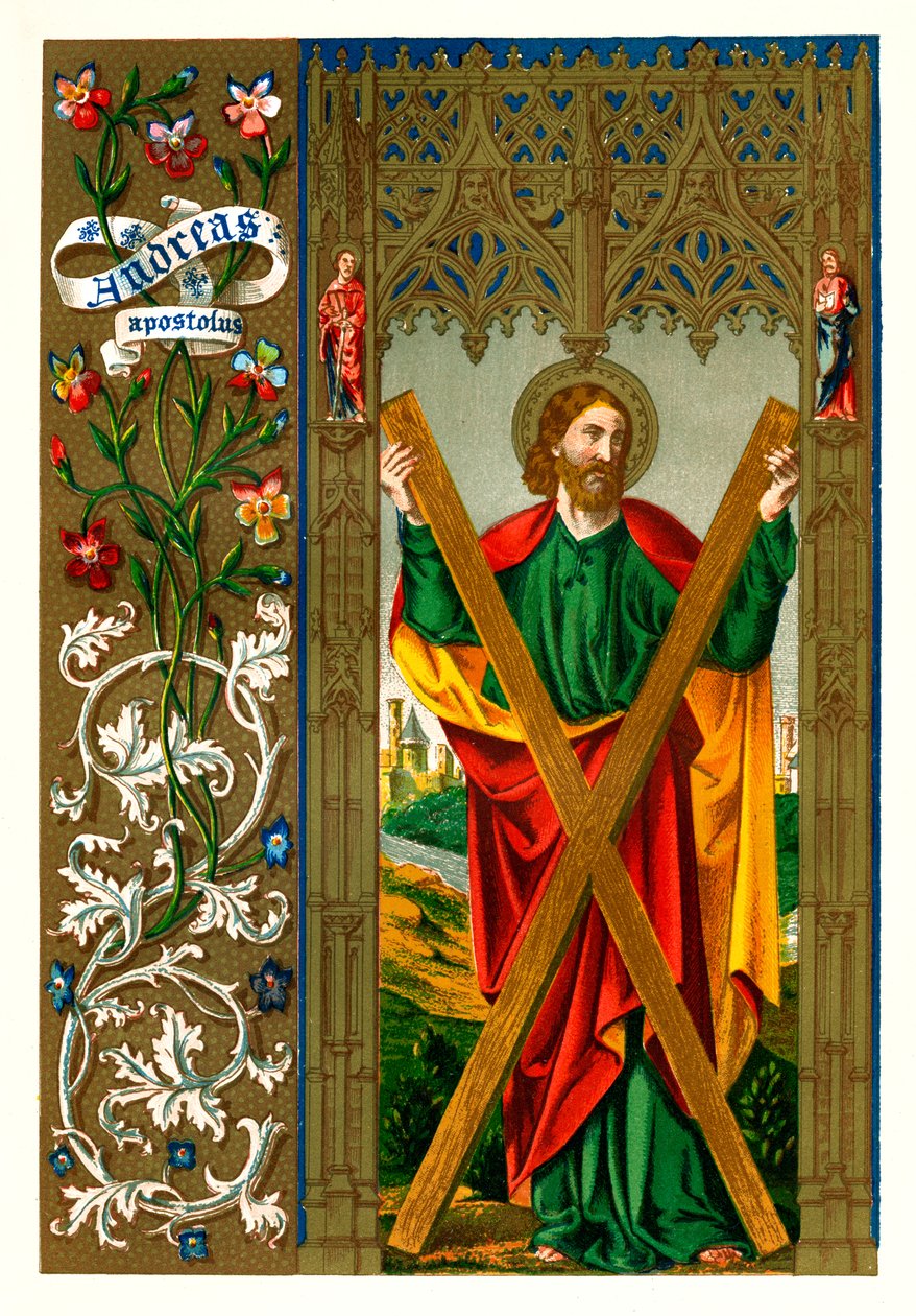 Svatý Ondřej apoštol, 1886 od Unbekannt