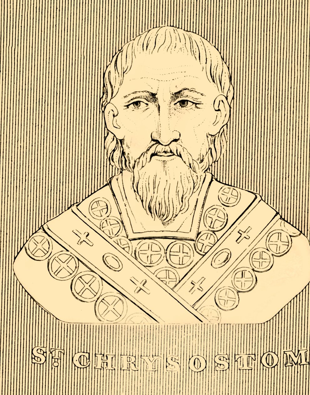 St. Chrysostom, c349-407, 1830. od Unbekannt