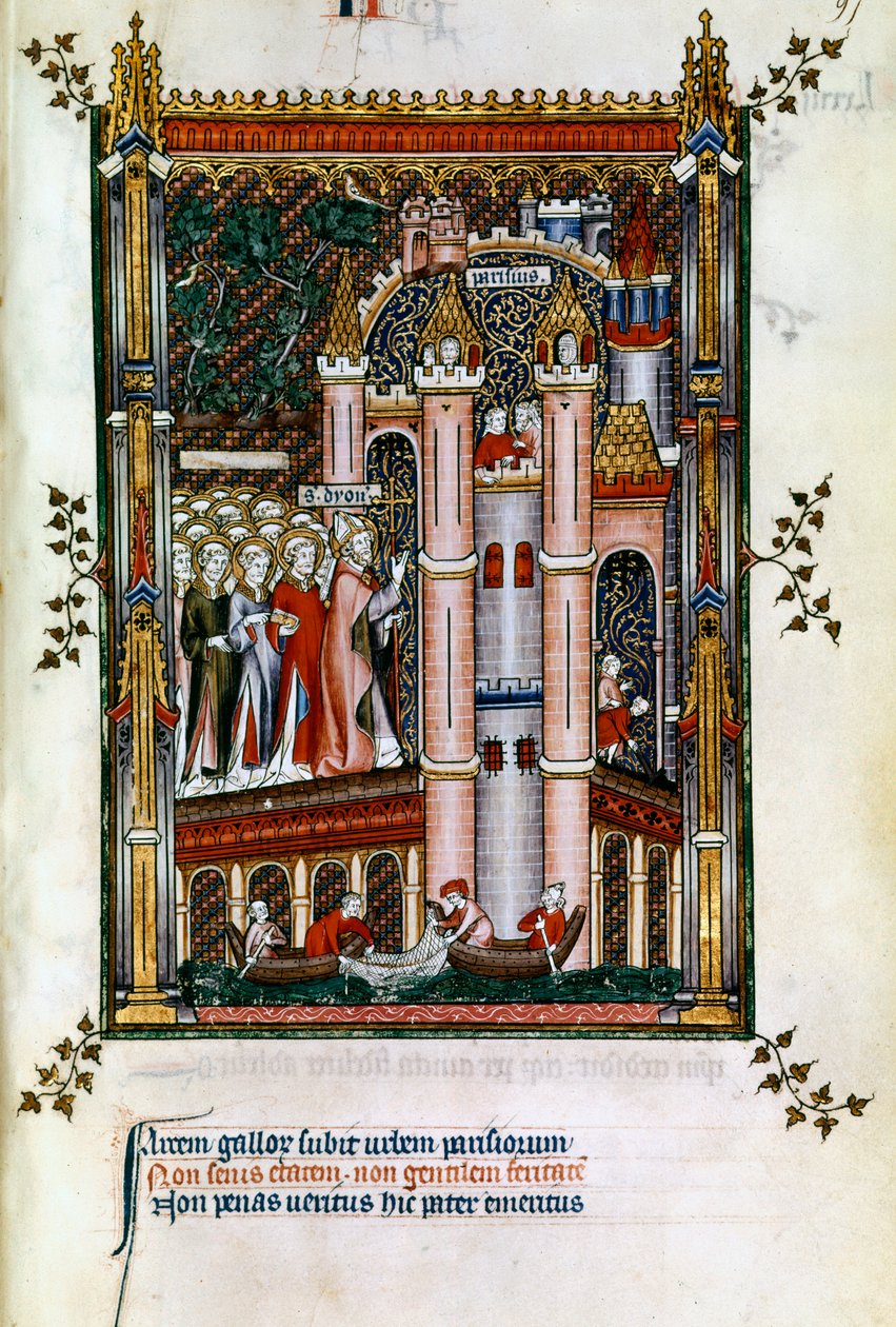 St Denis u bran Paříže, 1317 od Unbekannt