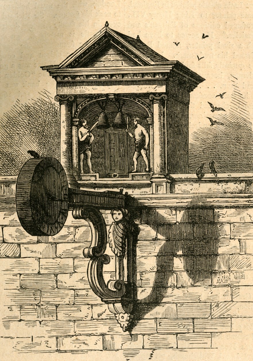 Hodiny St. Dunstans, 1897. od Unbekannt