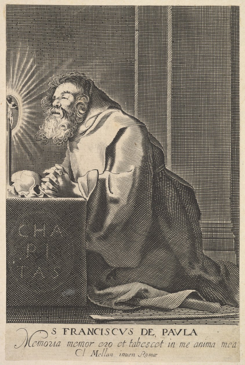 Svatý František de Paul, po roce 1627. od Unbekannt