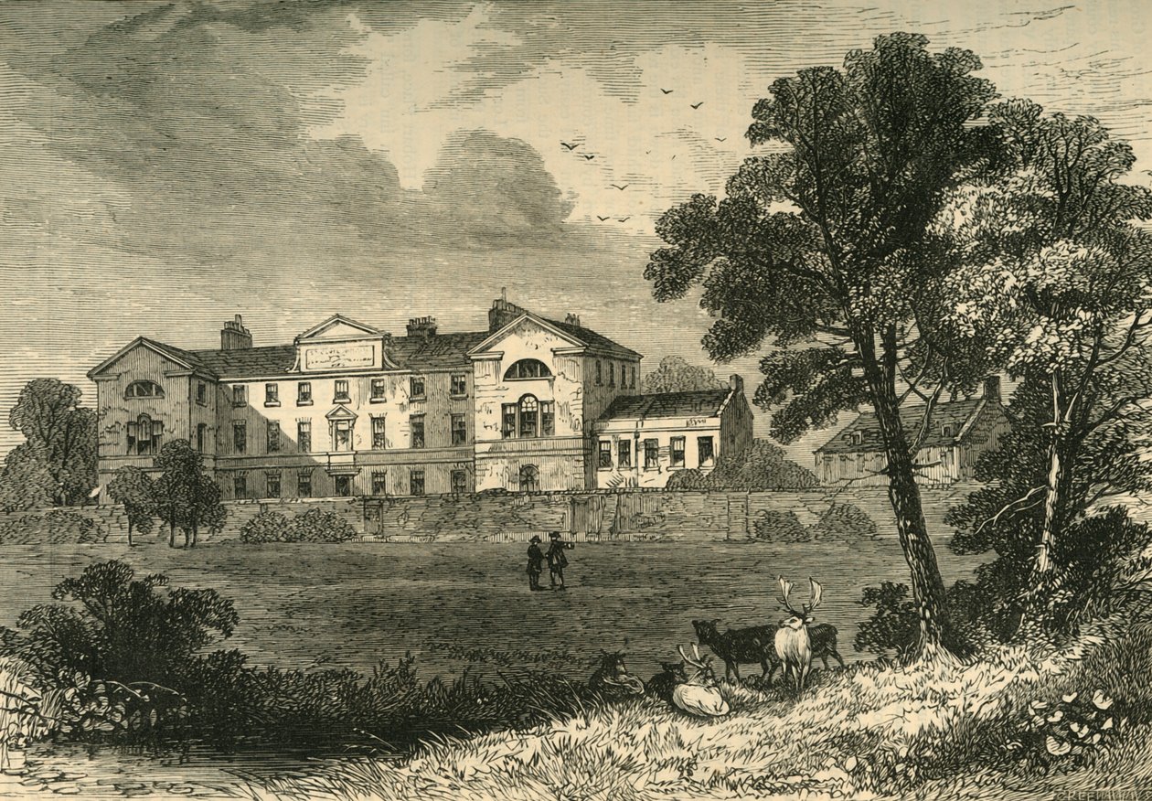 Nemocnice St. Georges, 1745, c1876. od Unbekannt