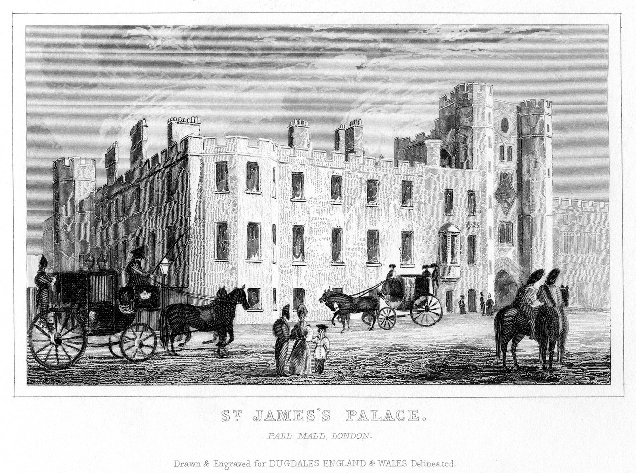 St James Palace, Pall Mall, Westminster, Londýn. od Unbekannt