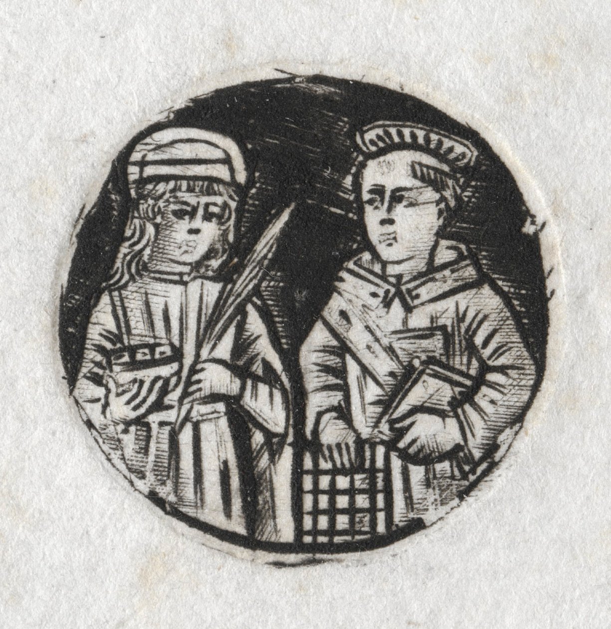 sv. Vavřince a sv. Lucie, c. 1487. od Unbekannt