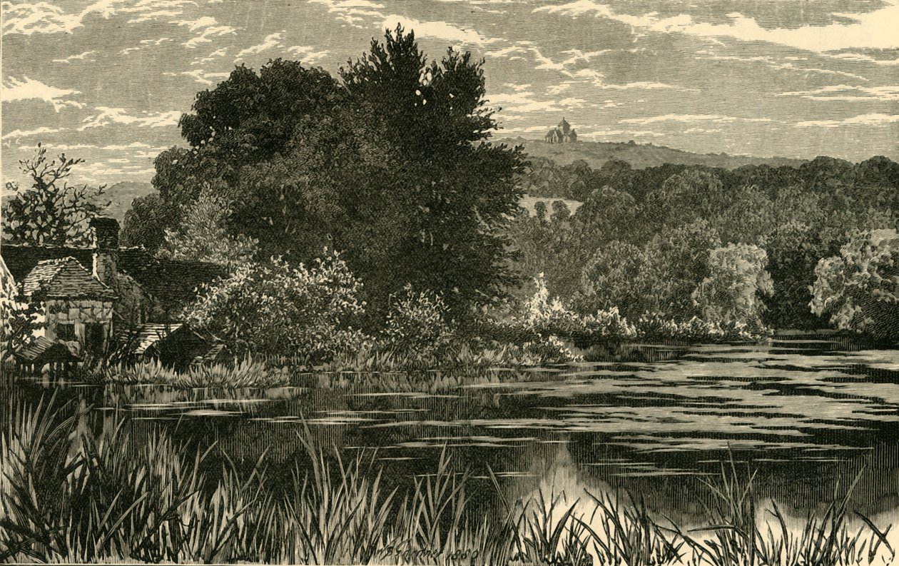 Svatá Marta. Z Lower Postford Pond, 1898. od Unbekannt